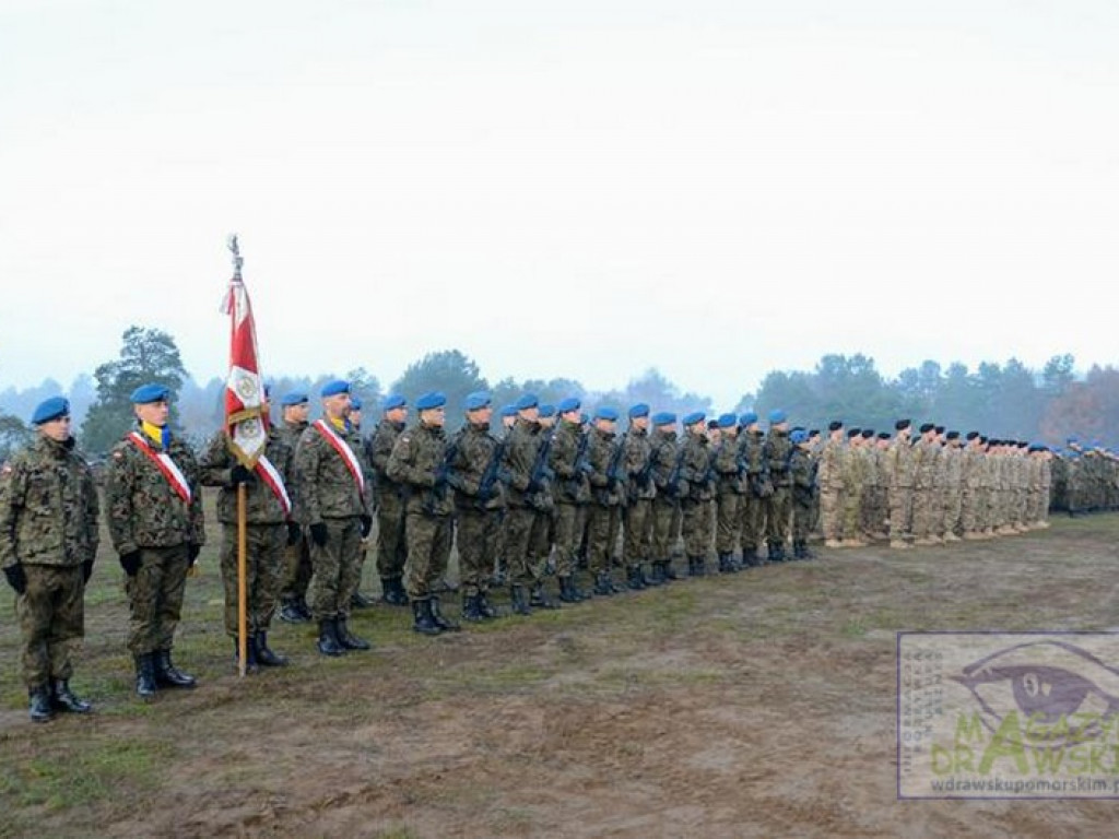 Sojusznicze świętowanie na poligonie