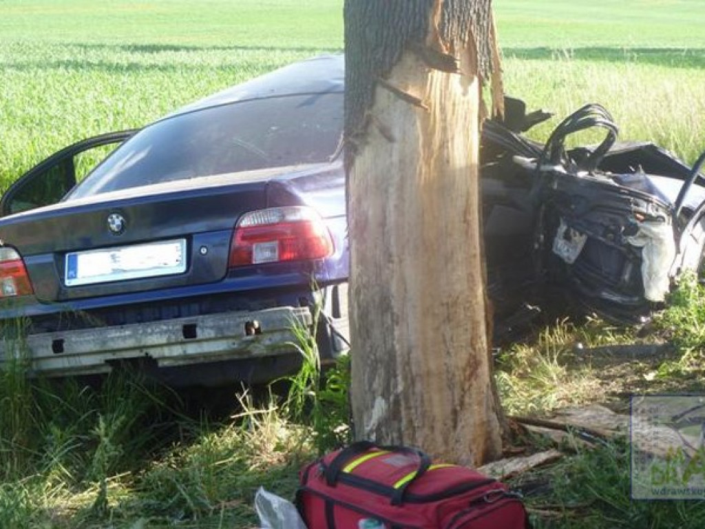 Wypadek w okolicy Woliczna