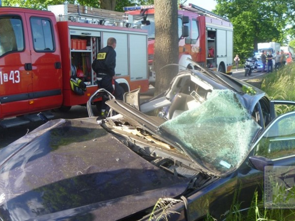 Wypadek w okolicy Woliczna