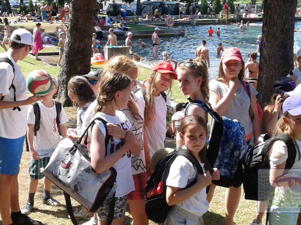 Wypoczywali na sportowo.