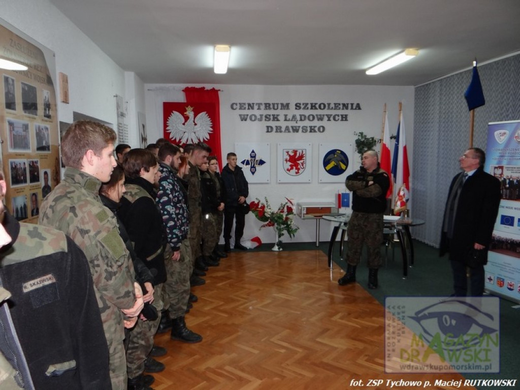 Szkolenie uczniów w CSWL Drawsko.
