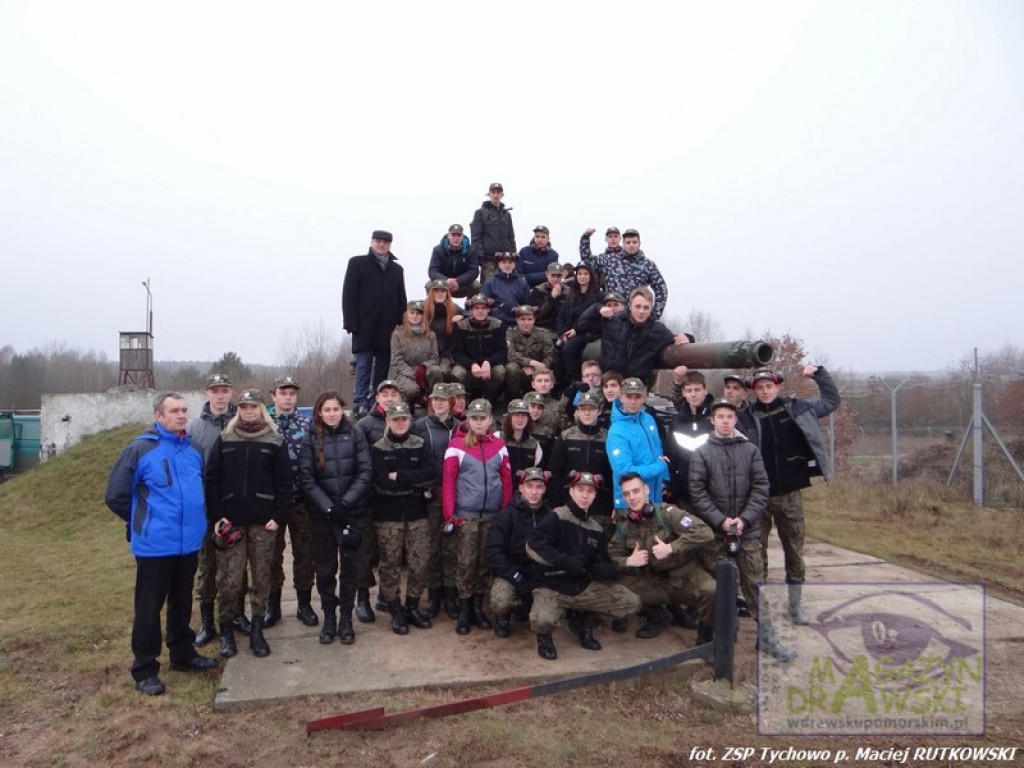 Szkolenie uczniów w CSWL Drawsko.