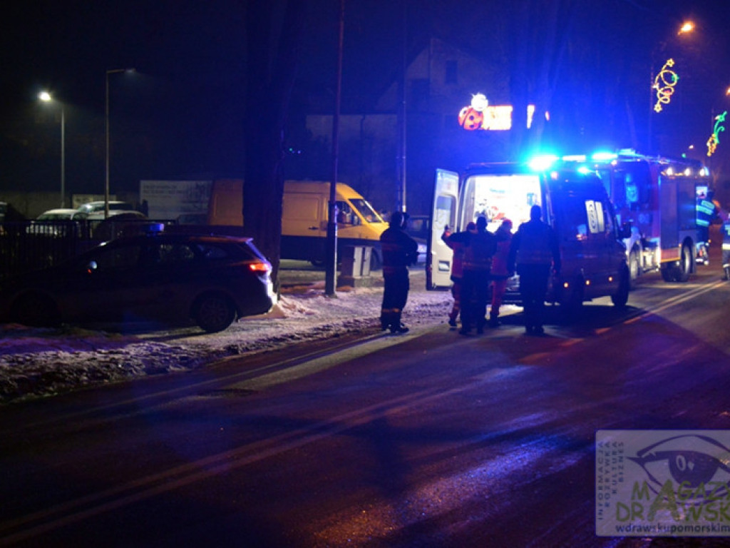 Pijany 12-latek trafił do szpital w Drawsku Pomorskim.