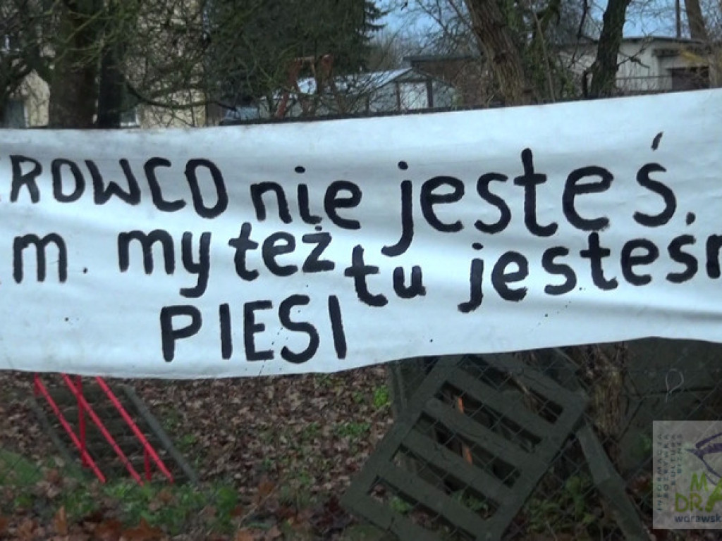 Blokada DK 20 - wideo-relacja.