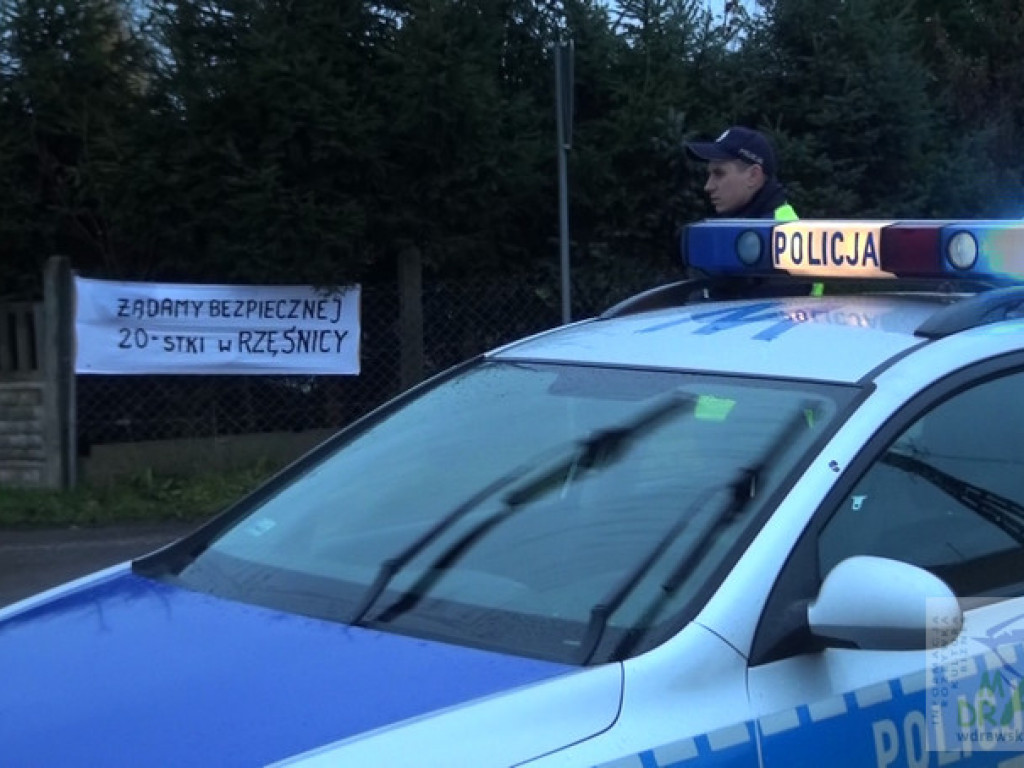 Blokada DK 20 - wideo-relacja.