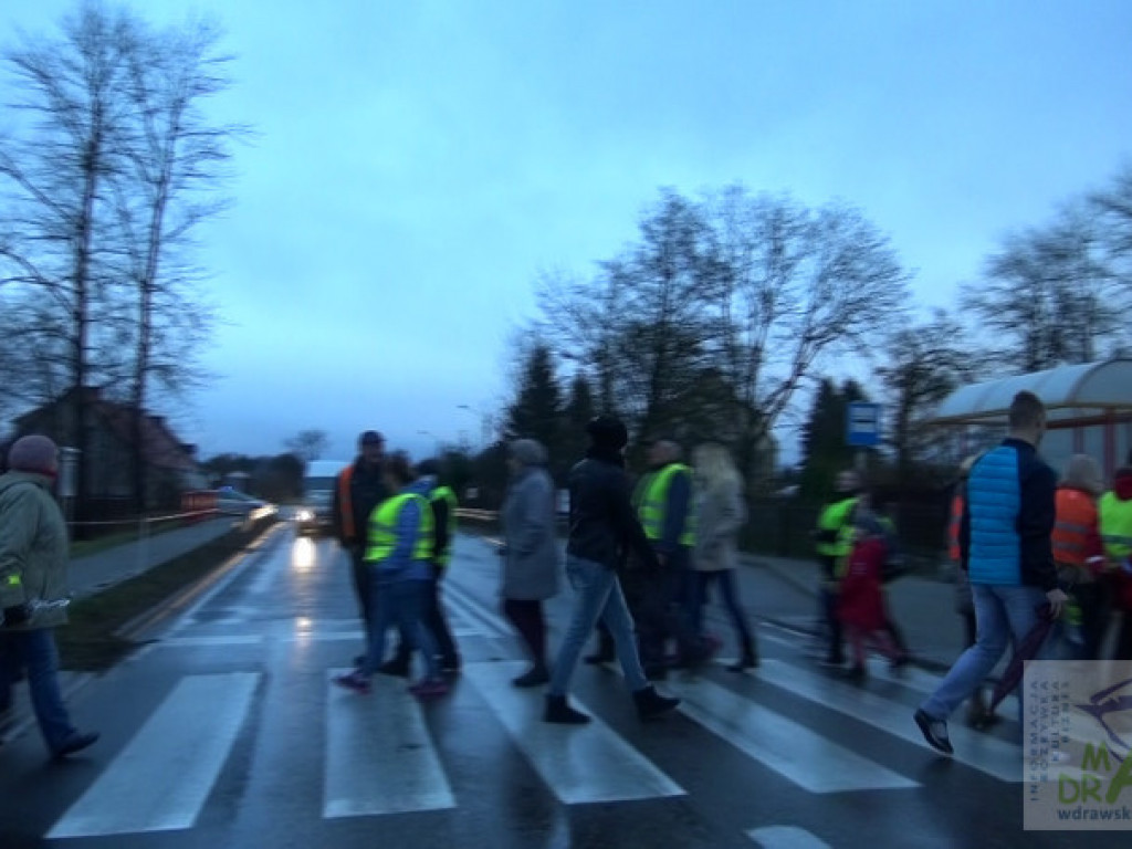 Blokada DK 20 - wideo-relacja.