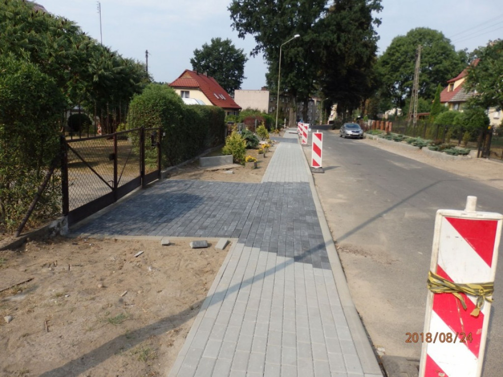Nowy chodnik dla Jankowa