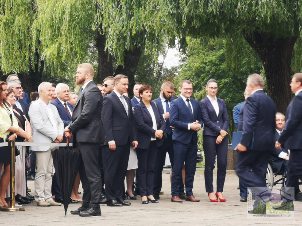 Demokracji należy się uczyć - Prezydent Polski w Drawsku Pomorskim