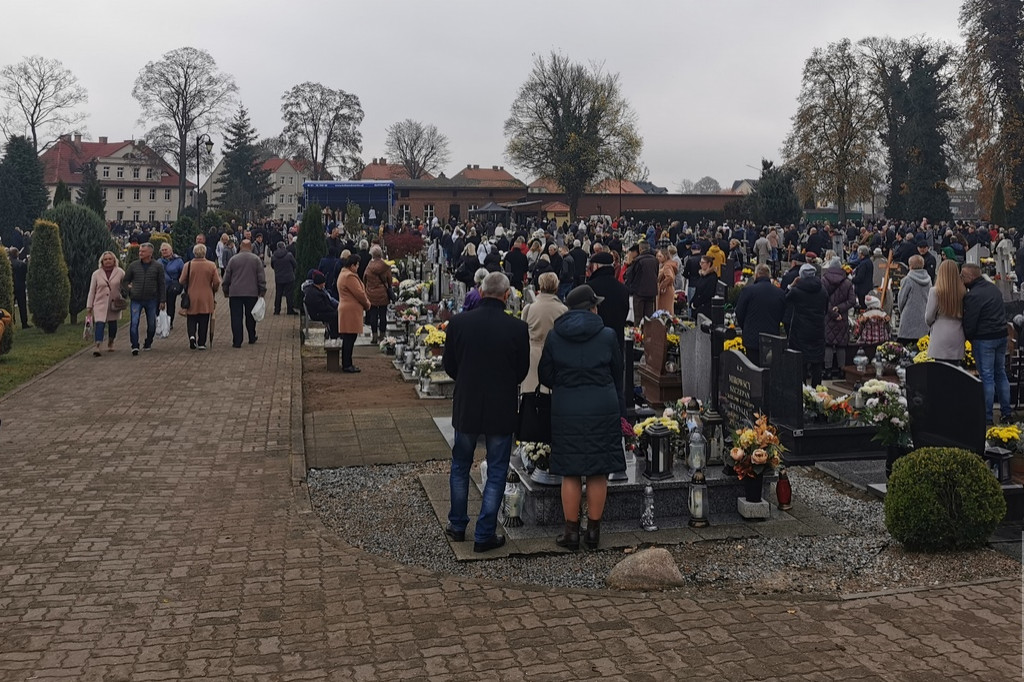 Wszystkich Świętych spokojnie w Drawsku Pomorskim