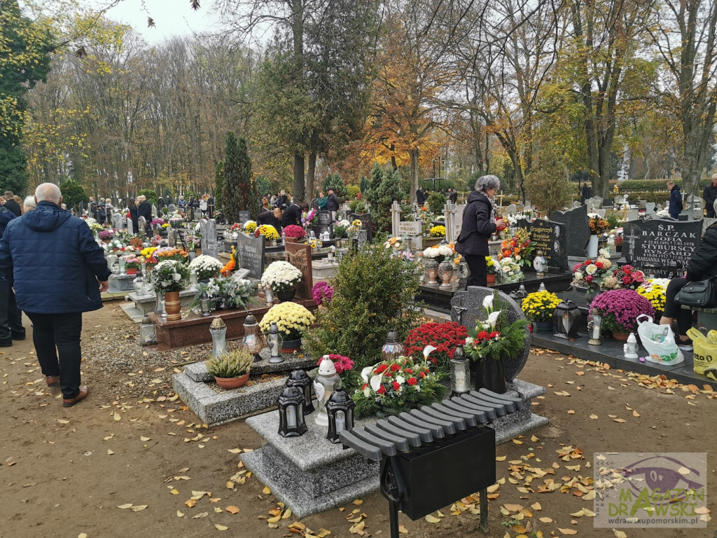 Wszystkich Świętych spokojnie w Drawsku Pomorskim