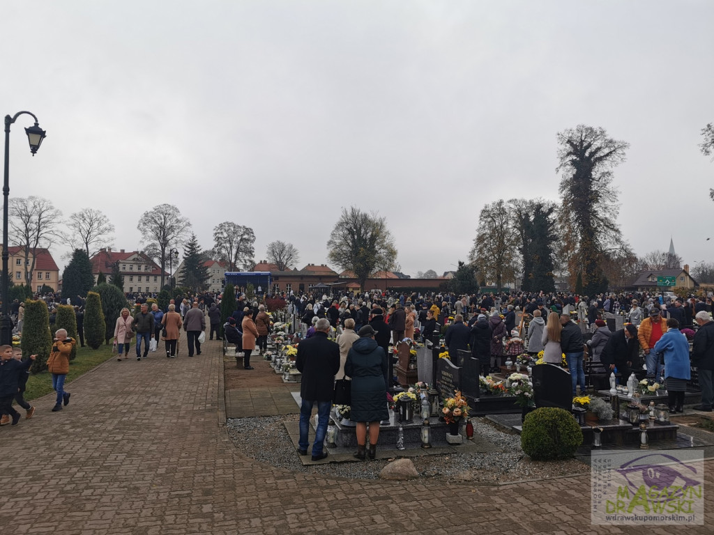 Wszystkich Świętych spokojnie w Drawsku Pomorskim