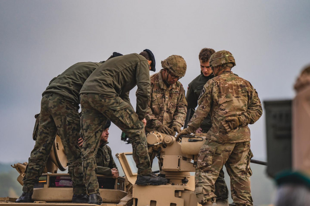 Abrams Logistic Summit na DRAWSKIM POLIGONIE