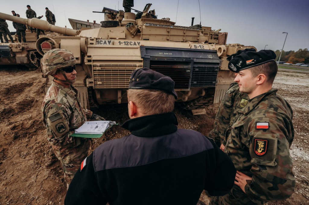 Abrams Logistic Summit na DRAWSKIM POLIGONIE