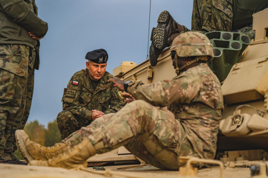Abrams Logistic Summit na DRAWSKIM POLIGONIE