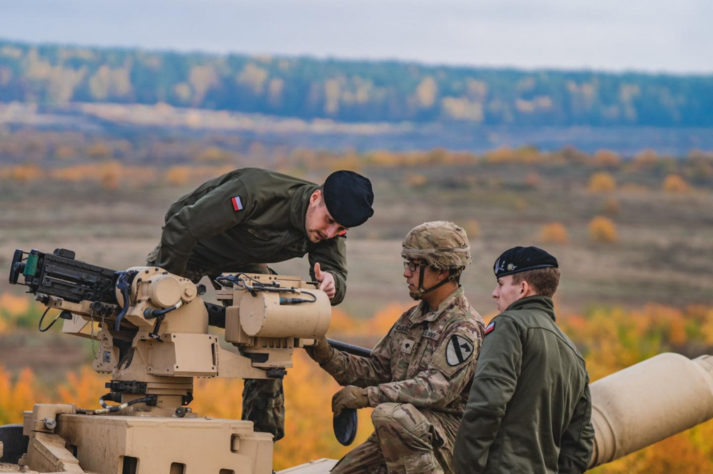 Abrams Logistic Summit na DRAWSKIM POLIGONIE