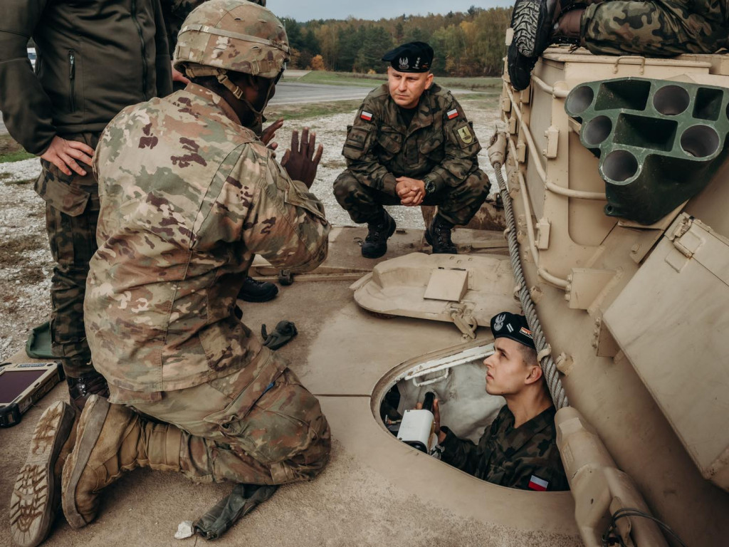 Abrams Logistic Summit na DRAWSKIM POLIGONIE