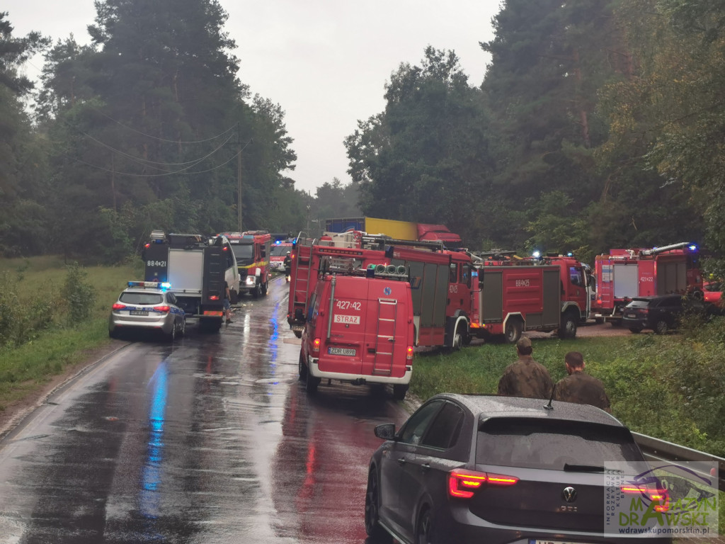 [DW 175] 17 osób poszkodowanych na trasie Drawsko Pomorskie - Konotop