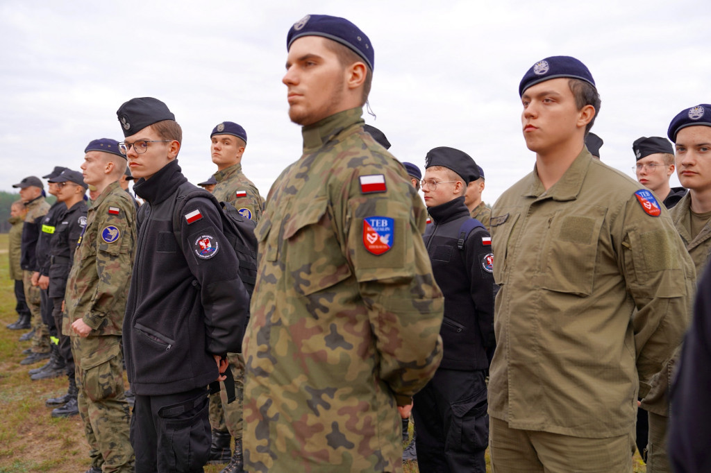 Turniej klas mundurowych na poligonie drawskim