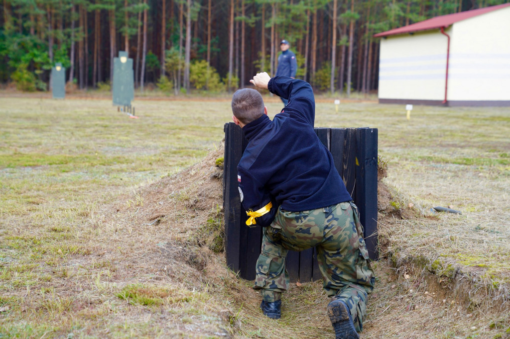 Turniej klas mundurowych na poligonie drawskim