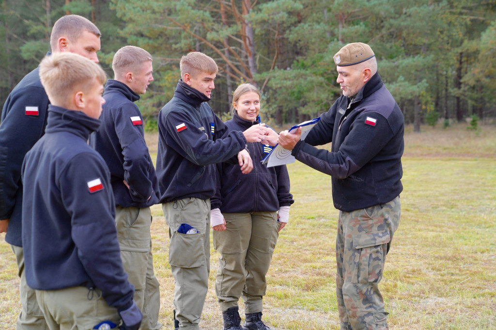 Turniej klas mundurowych na poligonie drawskim