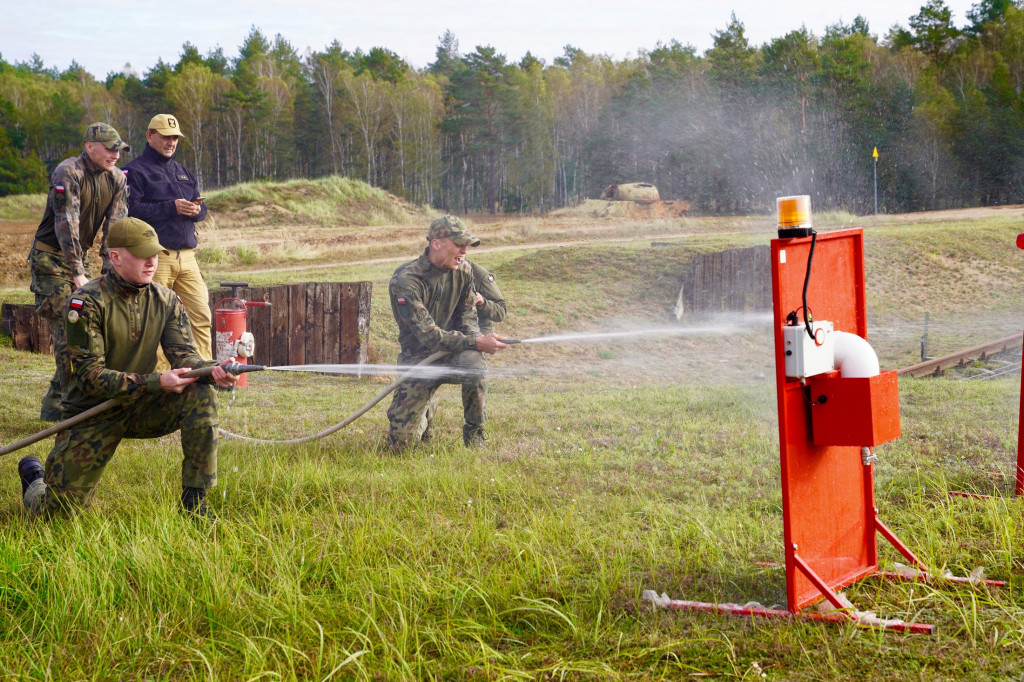 Turniej klas mundurowych na poligonie drawskim