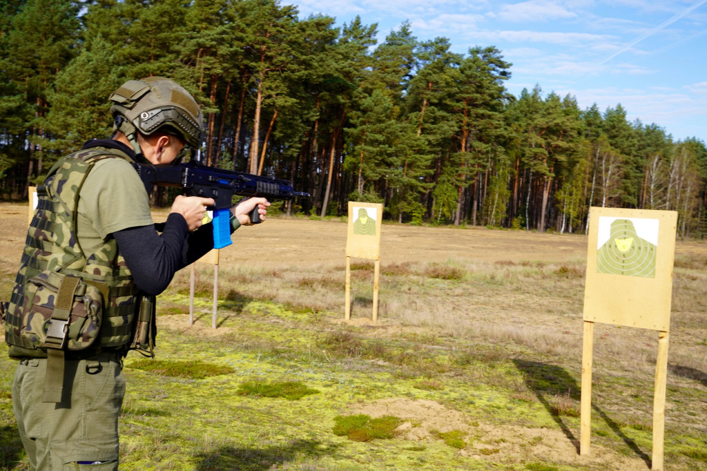 Turniej klas mundurowych na poligonie drawskim