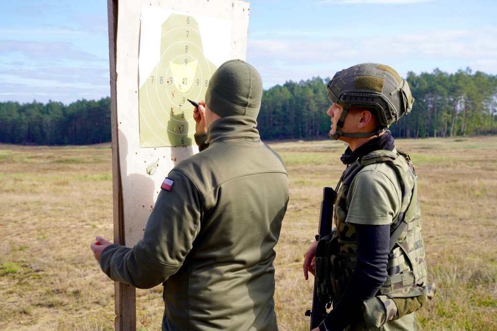 Turniej klas mundurowych na poligonie drawskim