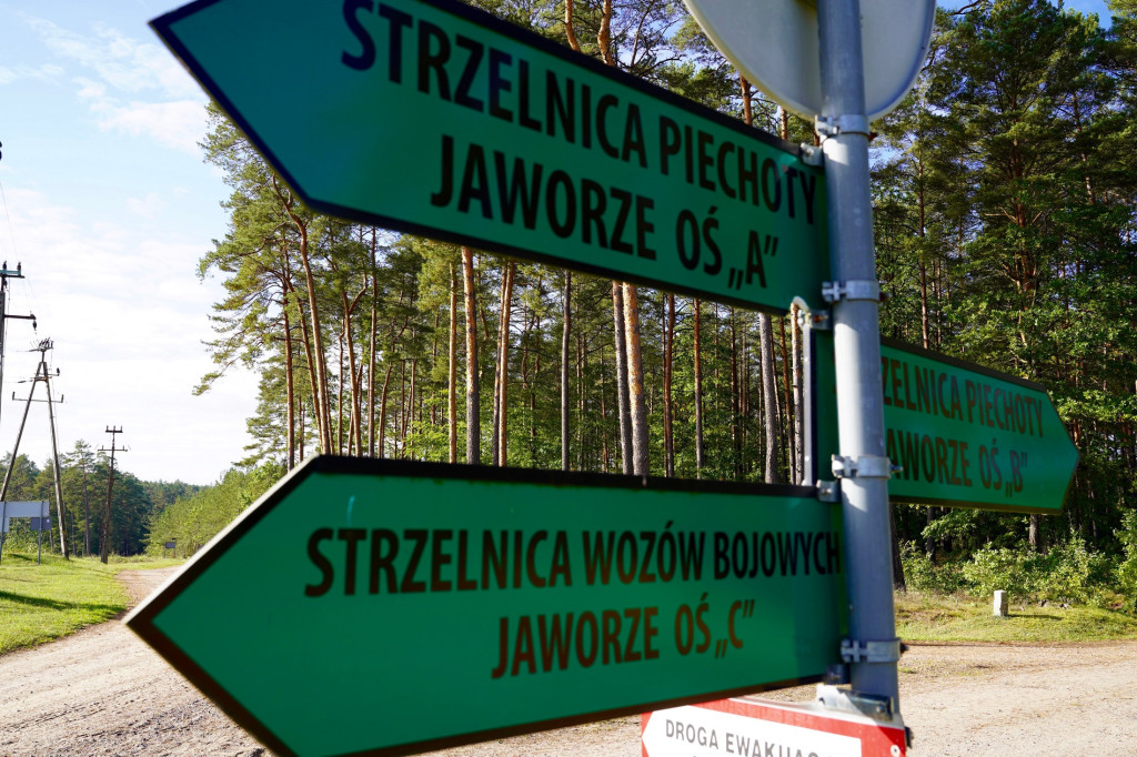 Turniej klas mundurowych na poligonie drawskim
