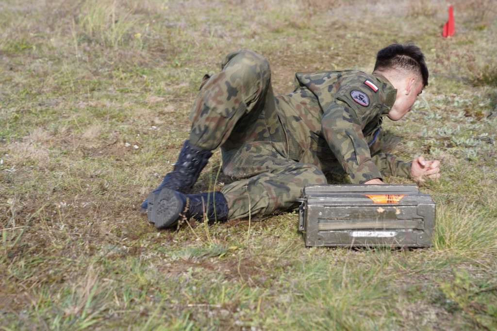 Turniej klas mundurowych na poligonie drawskim