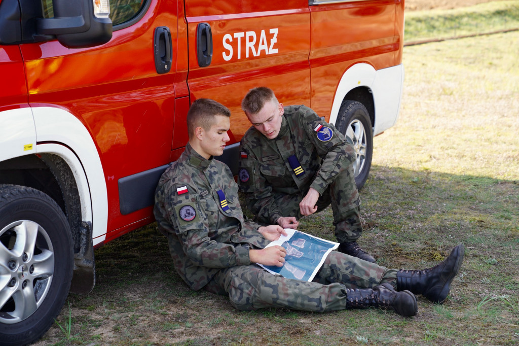 Turniej klas mundurowych na poligonie drawskim