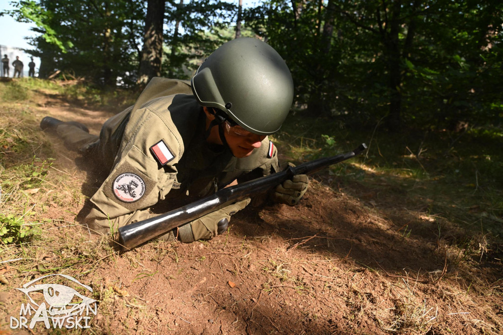 Kadeci opanowali drawski poligon