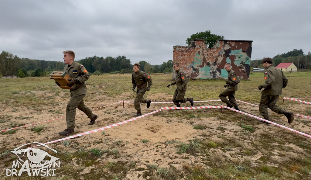 Kadeci opanowali drawski poligon