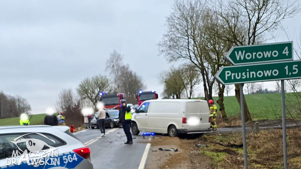 [DW 148] 4 pojazdy zderzyły się pod Łobzem