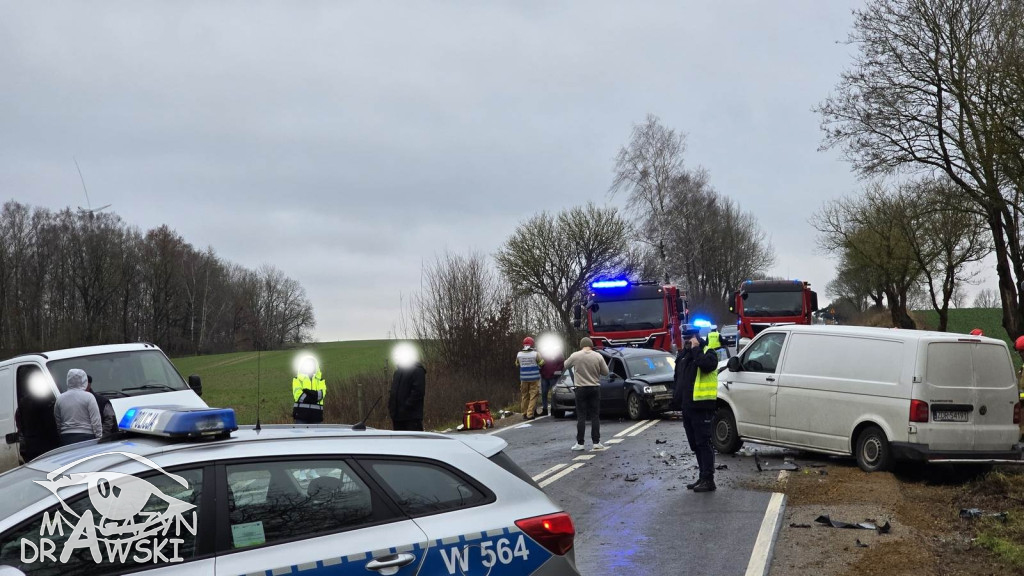 [DW 148] 4 pojazdy zderzyły się pod Łobzem