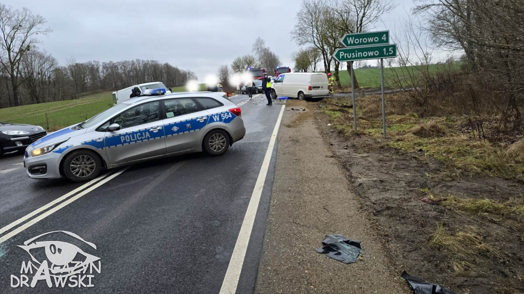 [DW 148] 4 pojazdy zderzyły się pod Łobzem