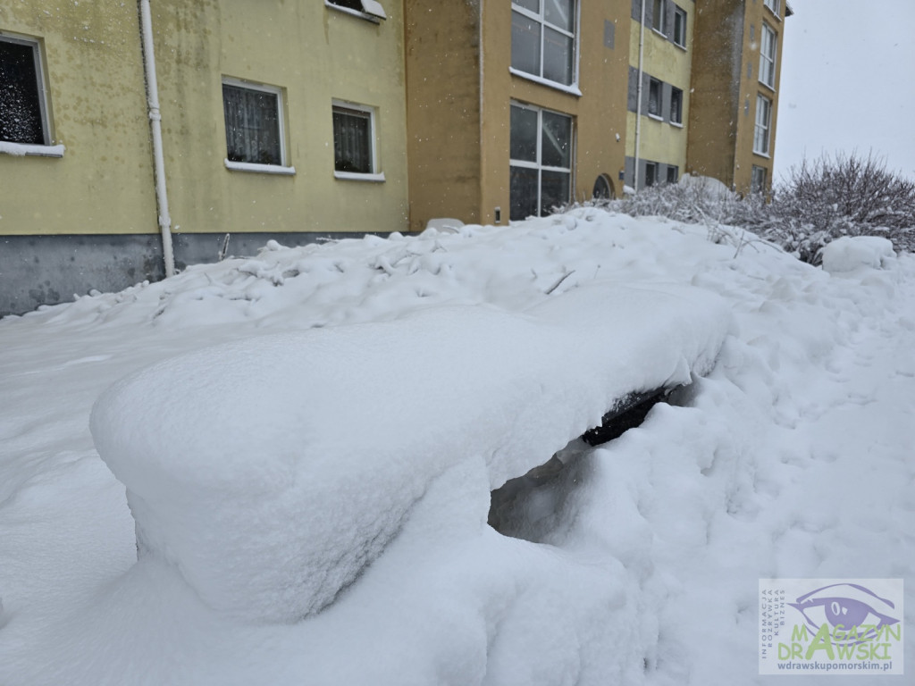 Miasto malowane śniegiem