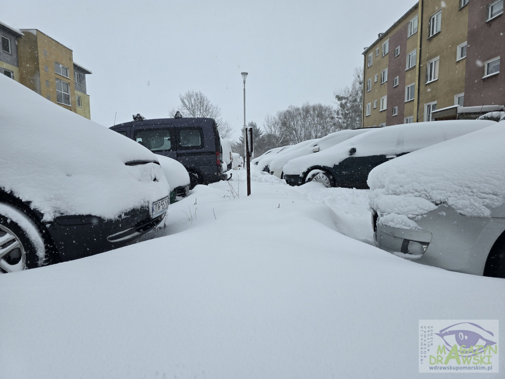 Miasto malowane śniegiem