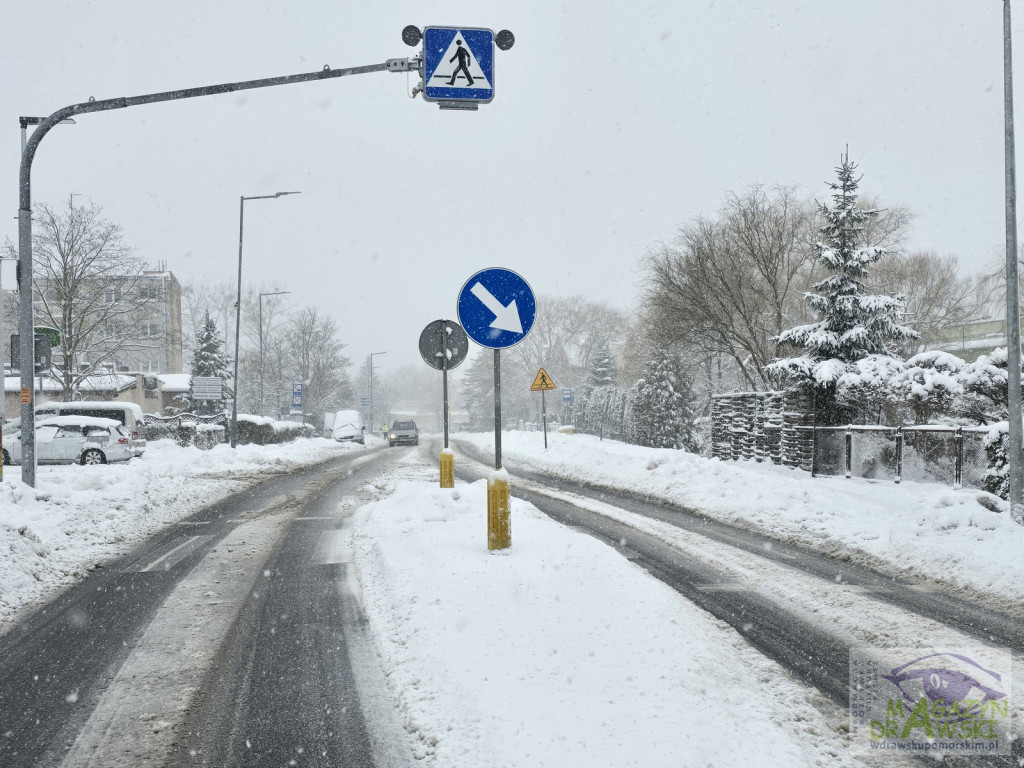 Miasto malowane śniegiem