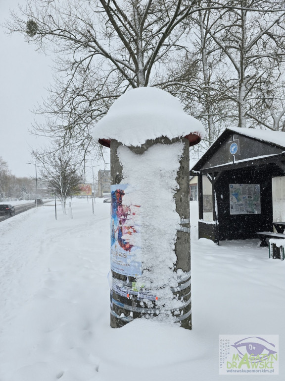 Miasto malowane śniegiem