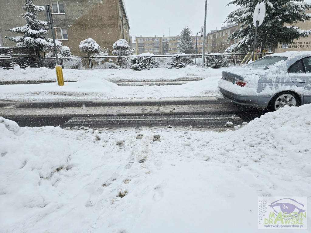 Miasto malowane śniegiem
