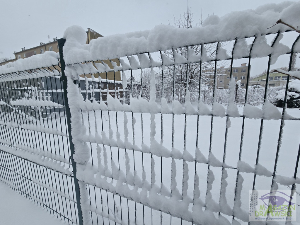 Miasto malowane śniegiem