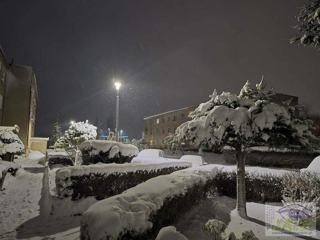 Miasto malowane śniegiem