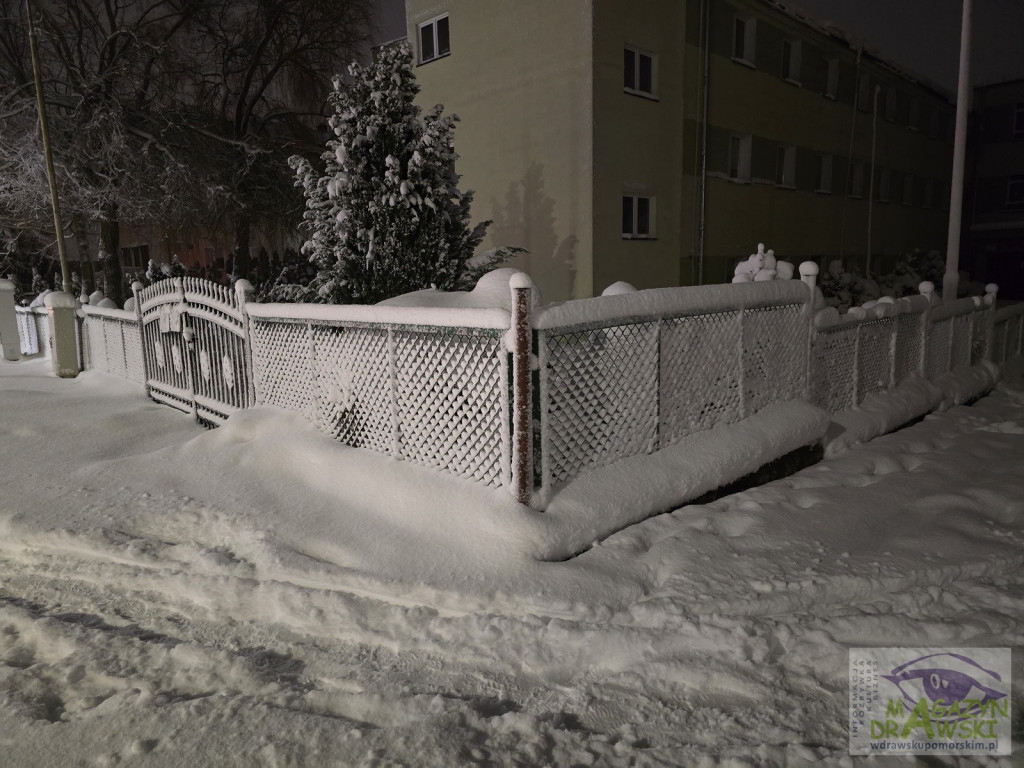 Miasto malowane śniegiem