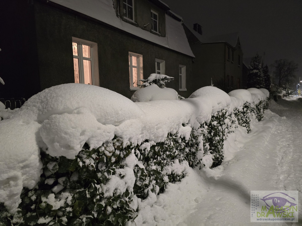 Miasto malowane śniegiem