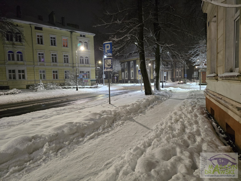 Miasto malowane śniegiem