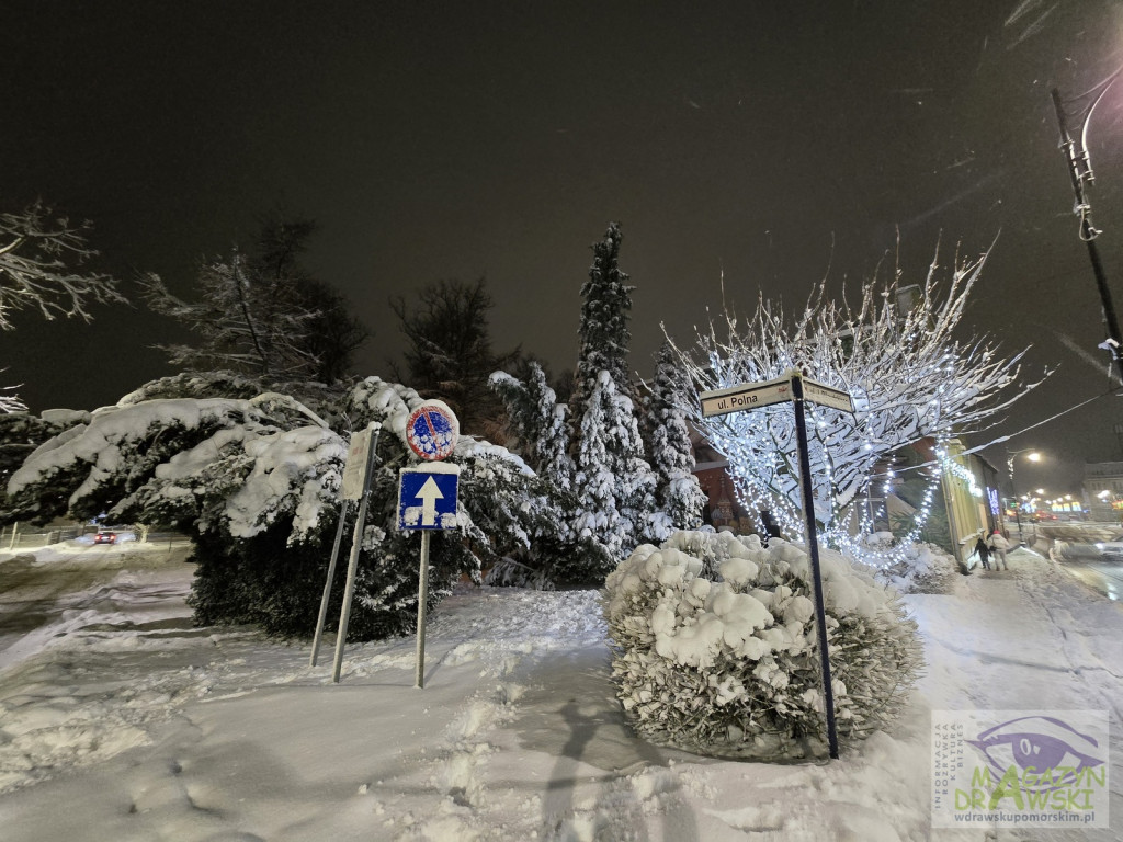 Miasto malowane śniegiem
