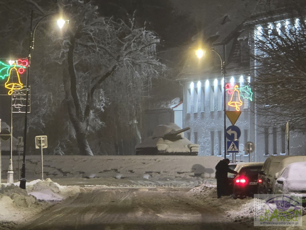 Miasto malowane śniegiem