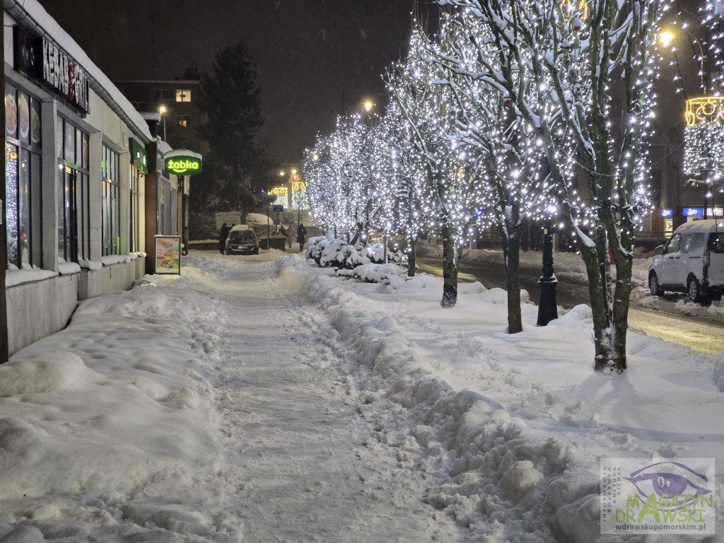 Miasto malowane śniegiem
