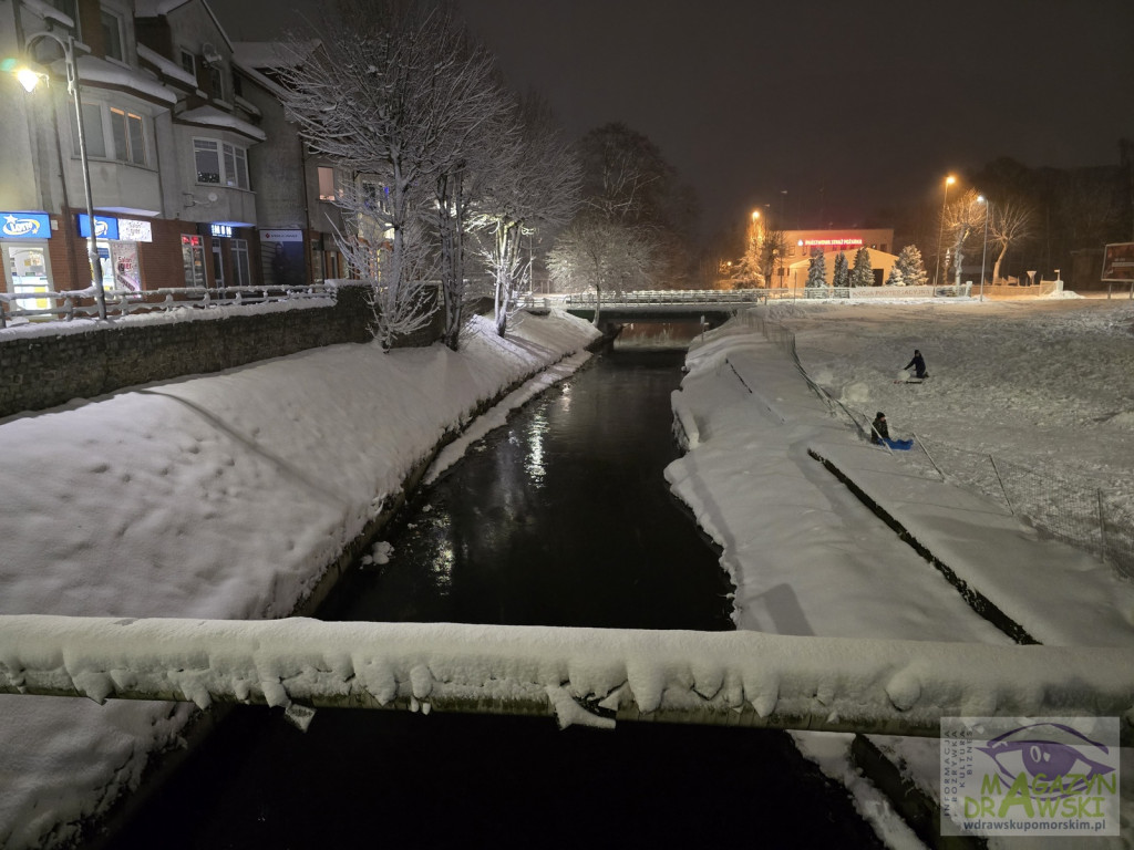 Miasto malowane śniegiem