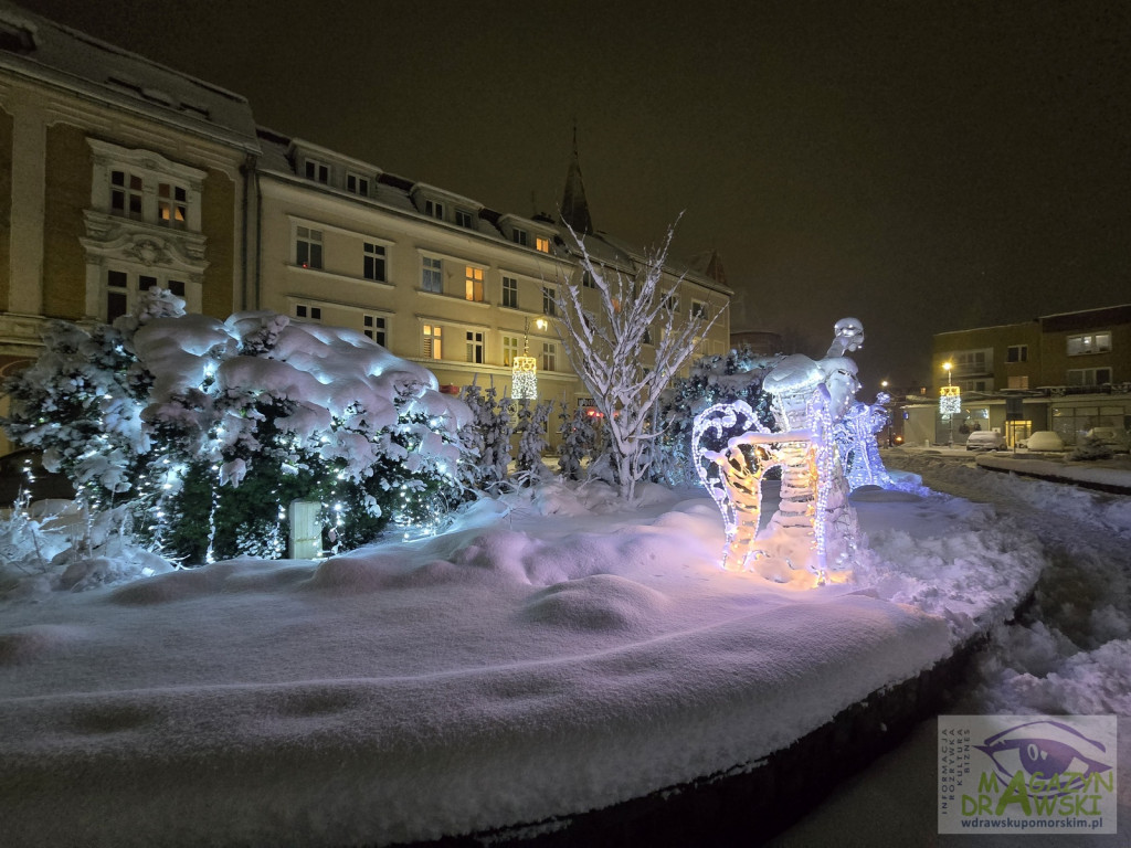 Miasto malowane śniegiem